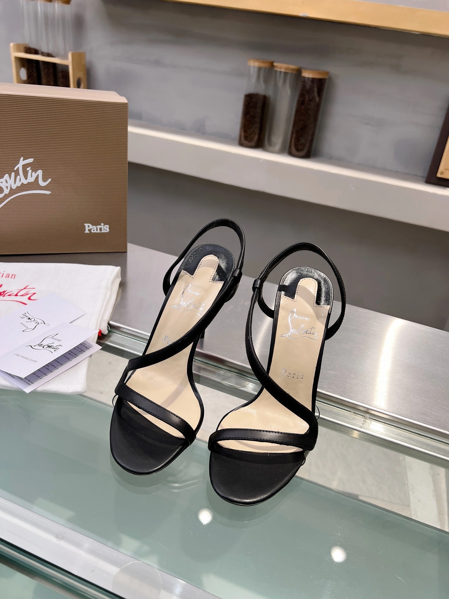 &COCO-- 8ou2ou 3210190BK01 Heel height：10.5CM sheepskin item:D-X000G0388